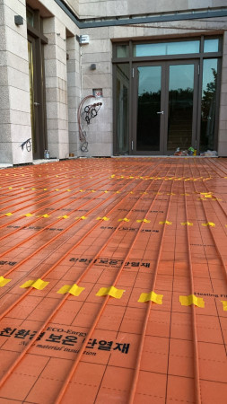 Kış bahçesi seramik altı ısıtma- heating cable (Ormanada,Sarıyer)